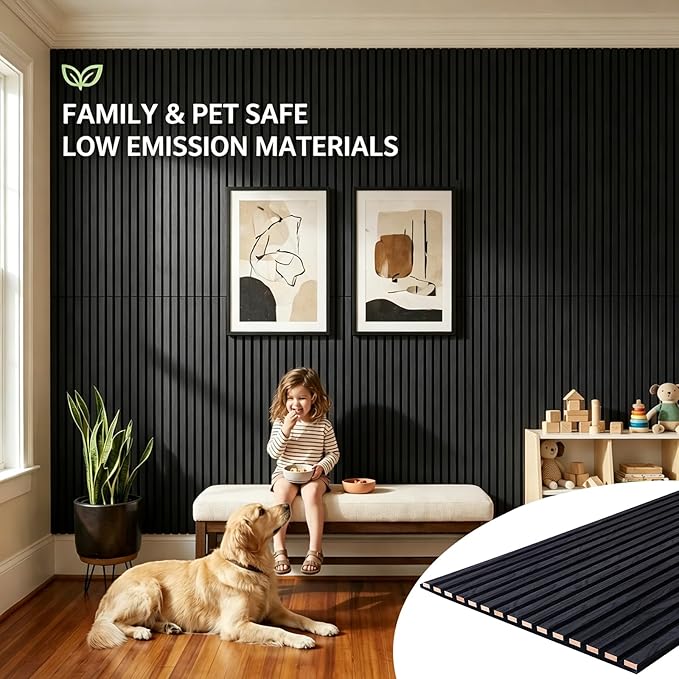 Acoustic Wood Slat Wall Panels