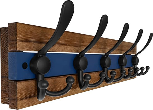SKOLOO Rustic Wall Mounted Coat Rack