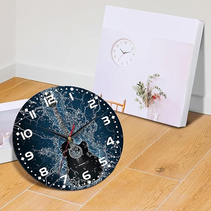 Electric Guitar Wall Clock