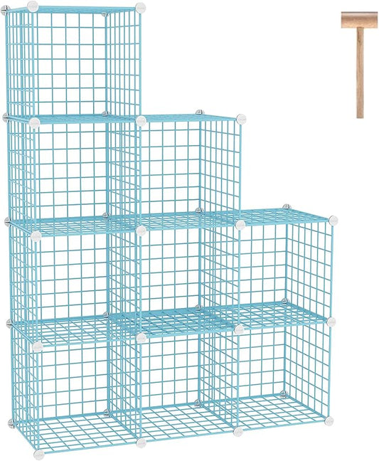 C&AHOME Wire Cube Storage, 9
