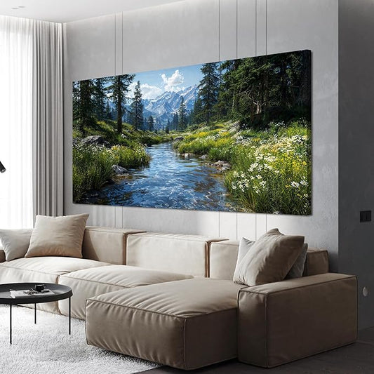 Canvas Wall Art Decor Green Nature Wall Art Prints Artwork