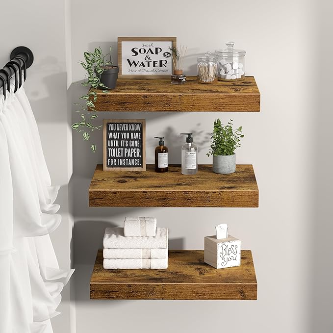 QEEIG 10" Deep Floating Shelves