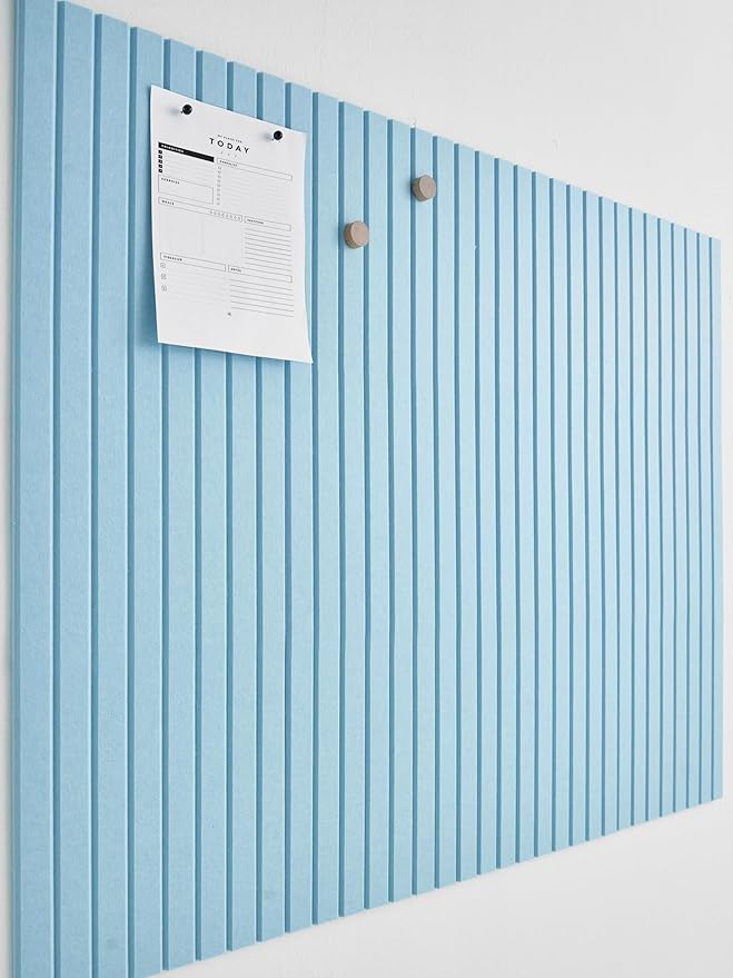 VIVELDA Large Bulletin Board 48x36- Office Wall Organizer to Replace Your Old