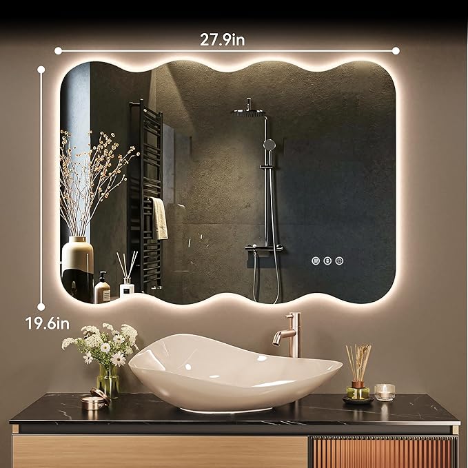 Hasipu Wavy Full Length Mirror