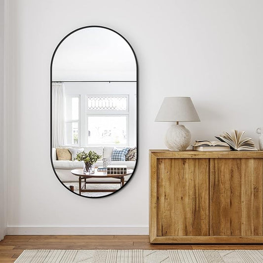 Delma Bathroom Wall Full Length Mirror