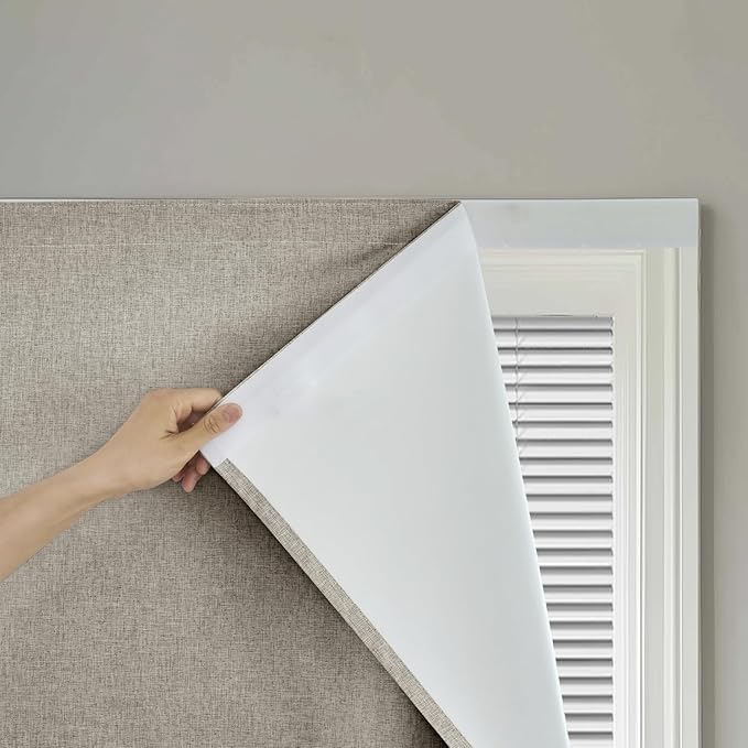 No-Drill 100% Blackout Window Curtain