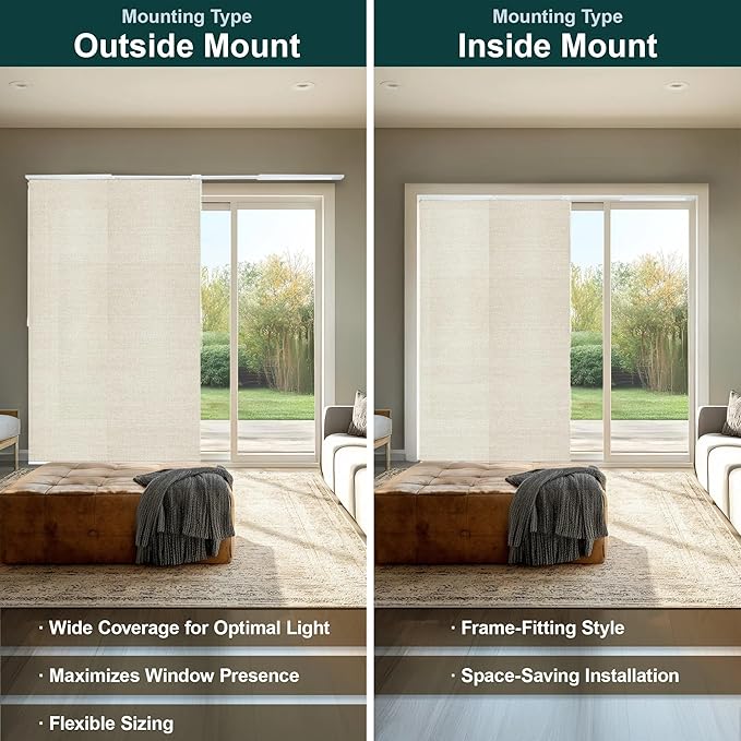 CHICOLOGY Panel Track Vertical Blinds