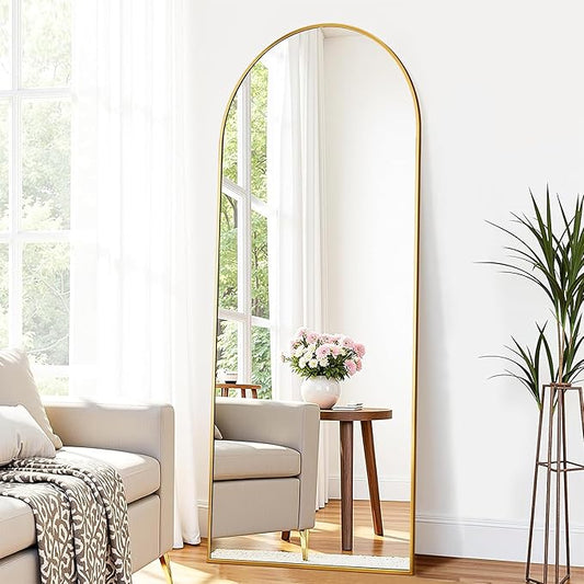 Suidia 56"x15" Arched Full Length Mirror
