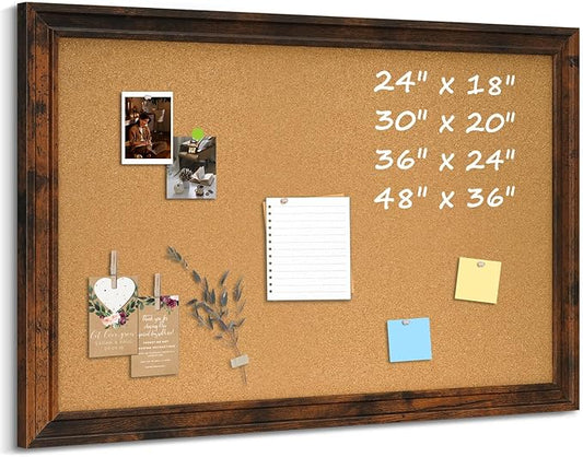 Cork Bulletin Board, Hanging Pin Board