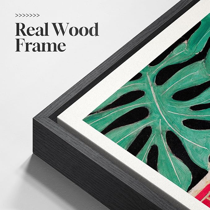 Large Framed Matisse Canvas Wall Art