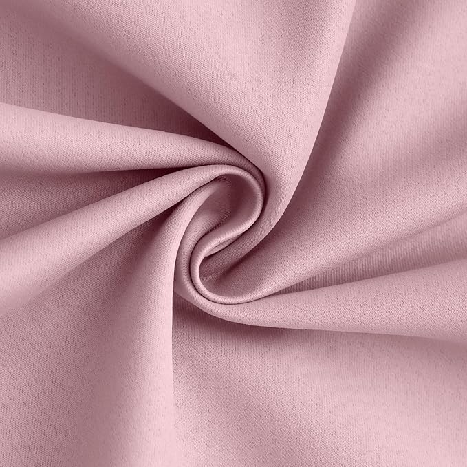 Yakamok 100% Blackout Curtain Panels 63 inches Cold and Light Blocking Drapes