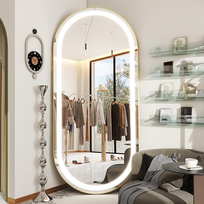 FENNIO 70" x 32" Large Luxury Wall Mounted Mirror