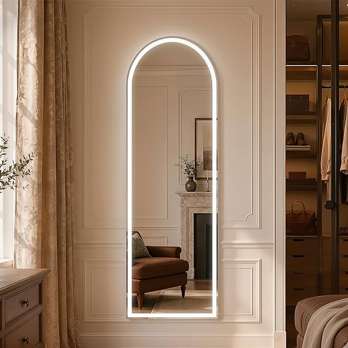 63"x20" Arched Full Length Mirror