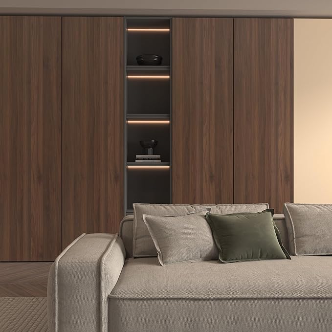 BOMENG Walnut Wood Contact Paper