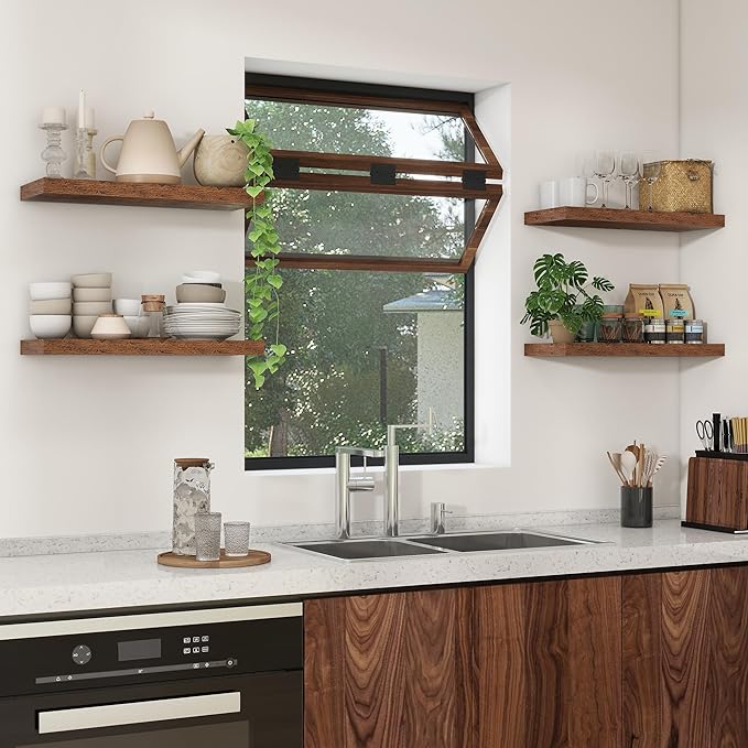 Heimlove 24 inch Floating Shelves