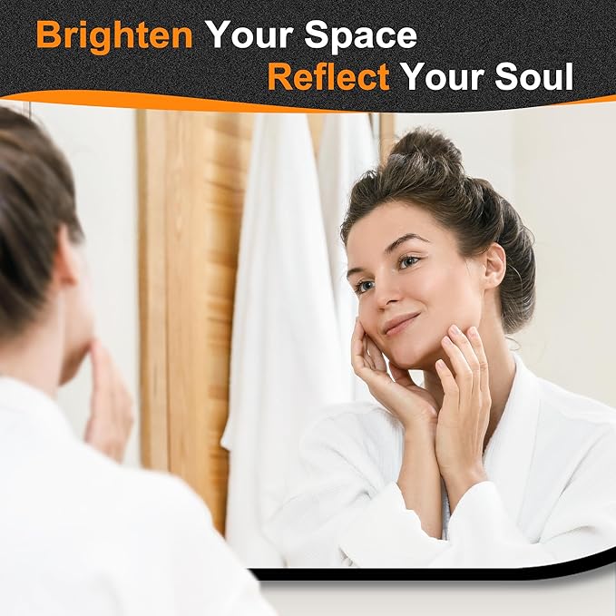 Delma Bathroom Wall Full Length Mirror