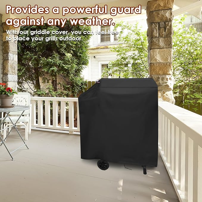 Grill Cover for Char-Griller Model E1515 Charcoal Grill Smoker BBQ Covers Waterproof Griddle Cover Outdoor Grill Smoker Cover - 22"x32"x41"
