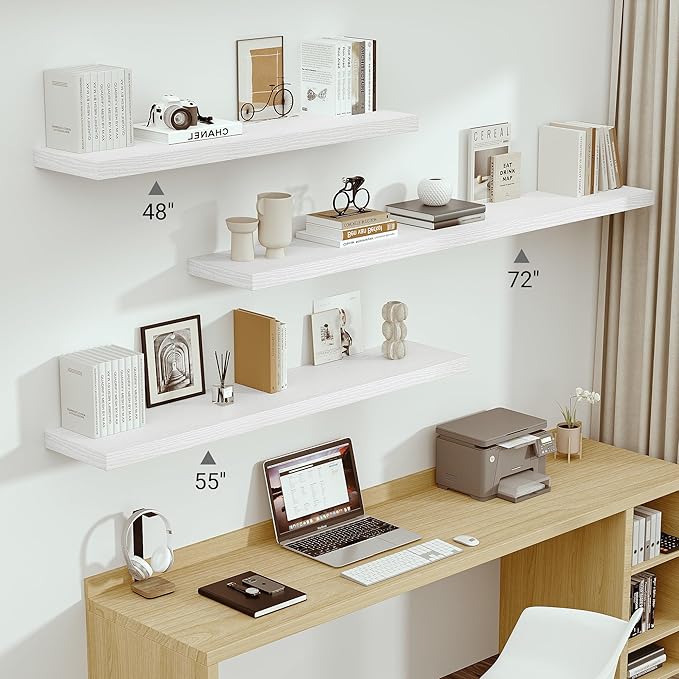 Vivelove 12 in Deep Floating Shelves