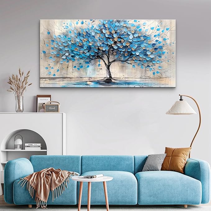 Lapremoly Textured Abstract Wall Pictures Artwork Wall Decor
