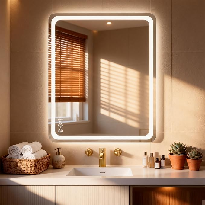 28" x 36" Led Bathroom Mirror