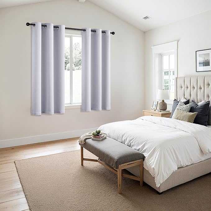 MIULEE Blackout Curtains for Bedroom Living Room 2 Panels, Thermal Insulated