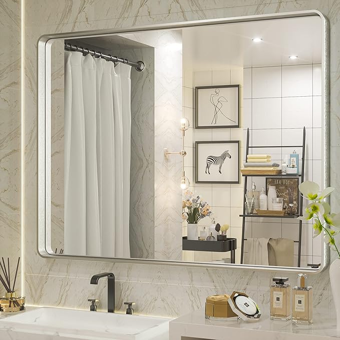 TETOTE 40 x 30 Inch Bathroom Mirror