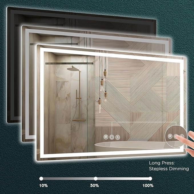 LED Mirror for Bathroom 36"x 60"