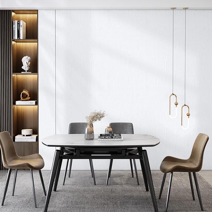 practicalWs Peel and Stick Wallpaper 17.7’’ x 393.7’’, Self Adhesive Wood Look