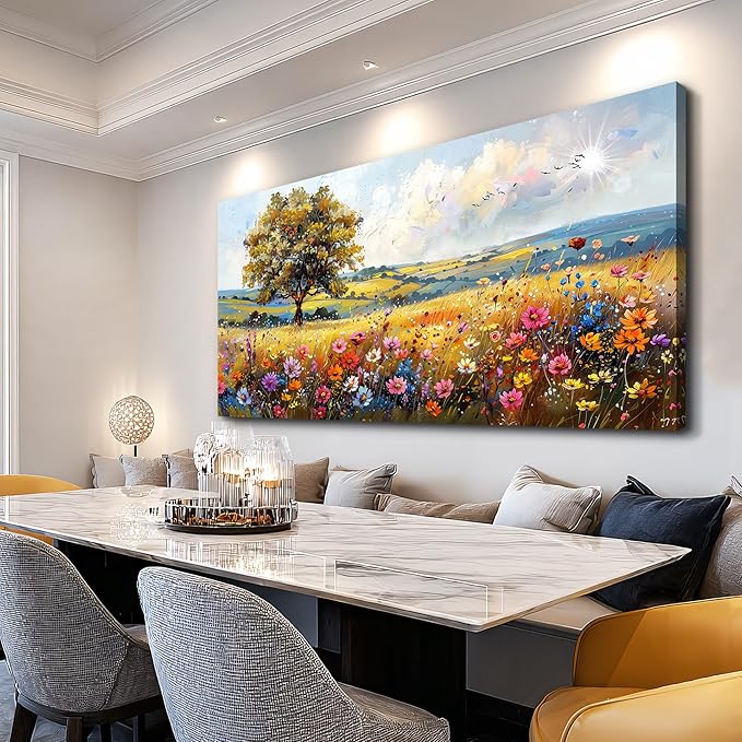 hyidecorart Large Wall Art For Living Room Canvas Wall Decor For Bedroom Office