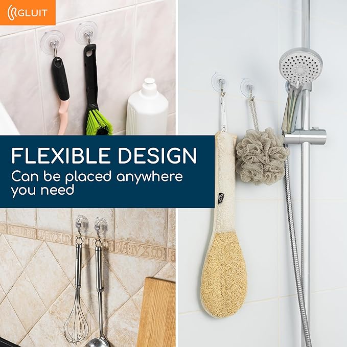 GLUIT Suction Cup Hooks