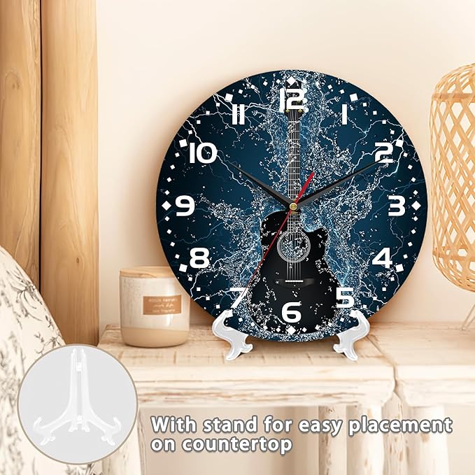 Electric Guitar Wall Clock