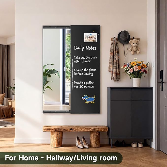 SELEAD 2-in-1 Magnetic Chalkboard