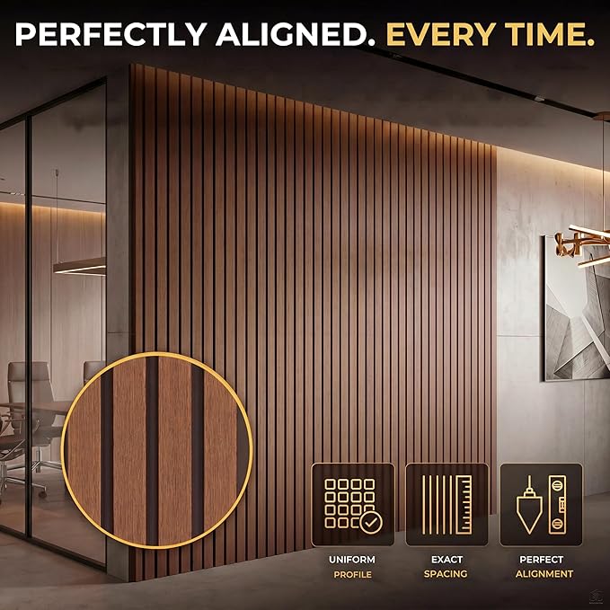 From Plain to Beautiful in Hours WPC Exterior Wall Slat Panels Waterproof