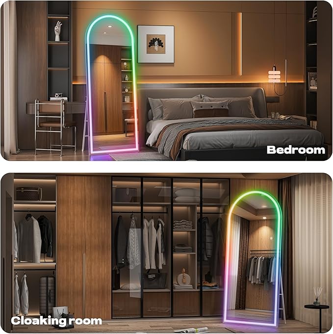 Hasipu Arch Full Length Mirror 75 x 28 in