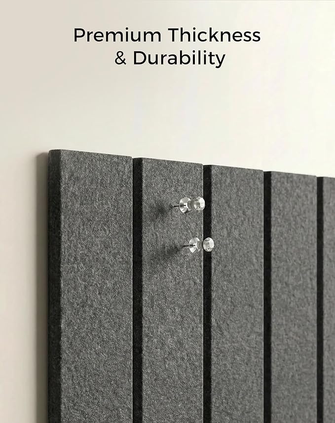 Aothia 12-Pack Felt Bulletin Board Tiles