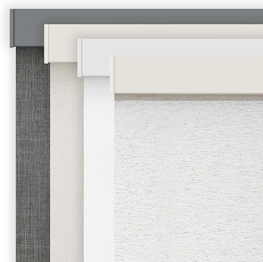 AOSKY Linen Roller Blinds Shades