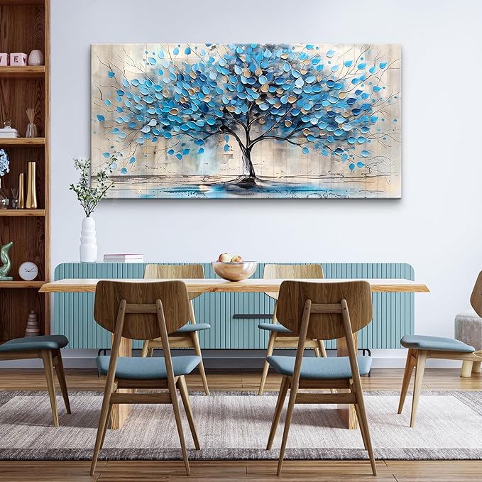 Lapremoly Textured Abstract Wall Pictures Artwork Wall Decor