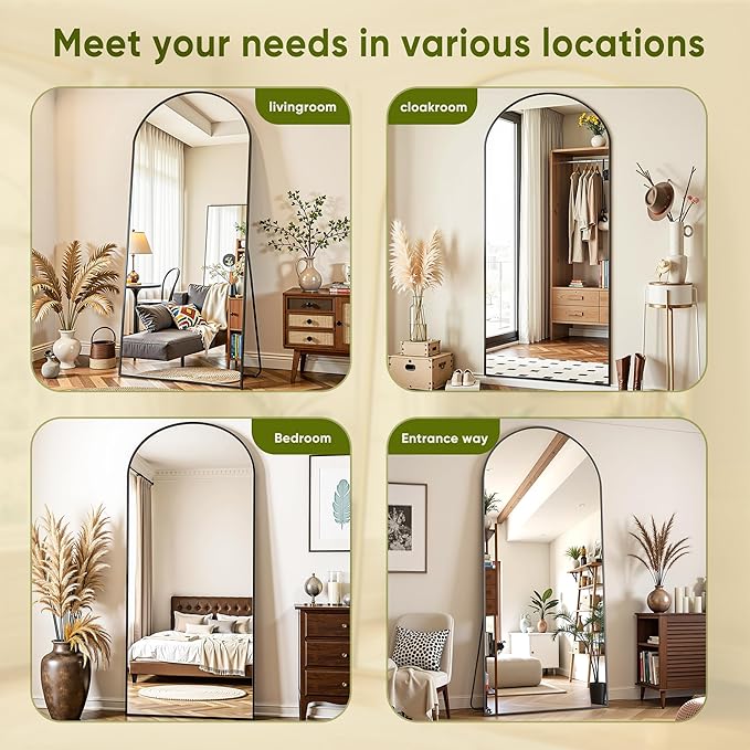 Full Length Mirror, Oversized Floor Mirrors, Leaning Free Standing Mirrors