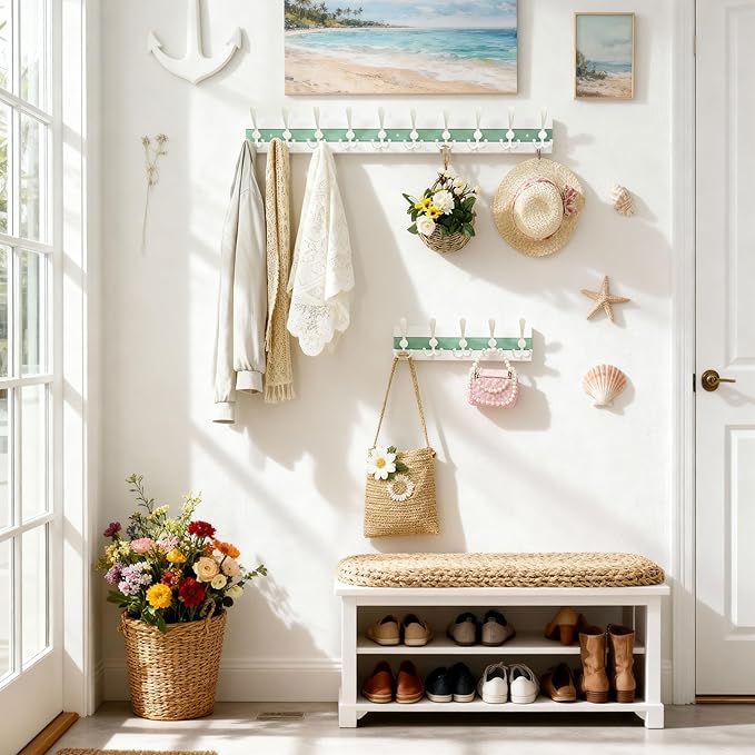 SKOLOO Coastal Wall Mounted Coat Rack