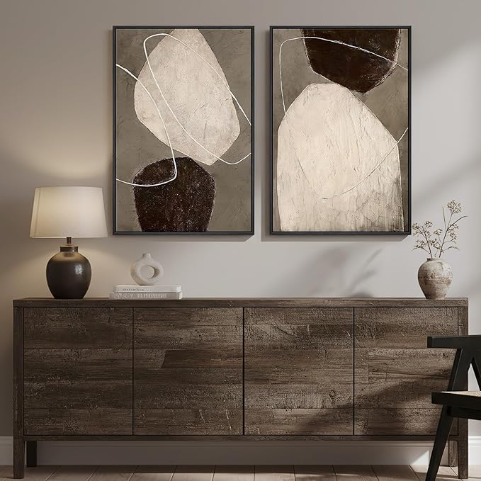 Framed Modern Abstract Wall Art