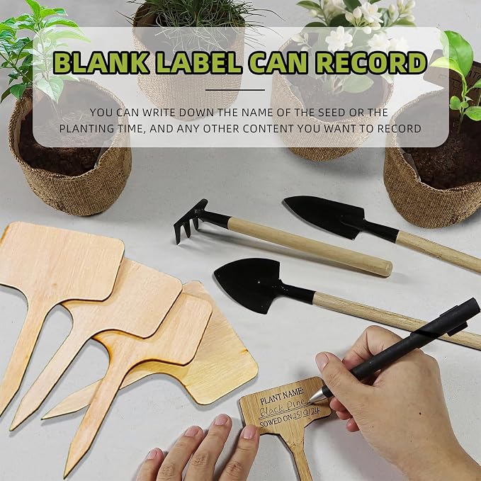 Premium Bonsai Kit,Complete Bonsai Starter Kit with Wooden Gift Box,repotting mat, Burlap Pots & Gardening Tools, DIY Bonsai Plant Set for Adults & Beginners (Seeds Excluded)Birthday Thanksgiving gift