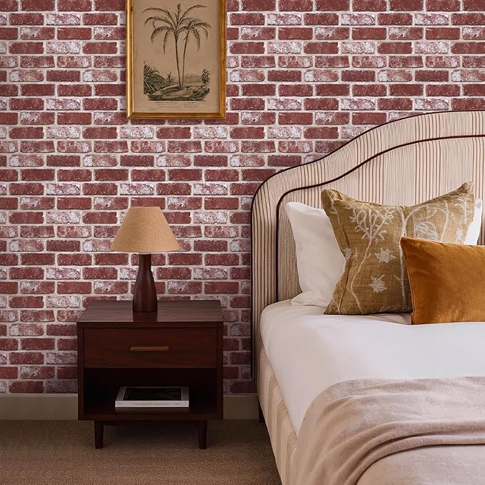 Commomy 3D Peel and Stick Brick Tiles