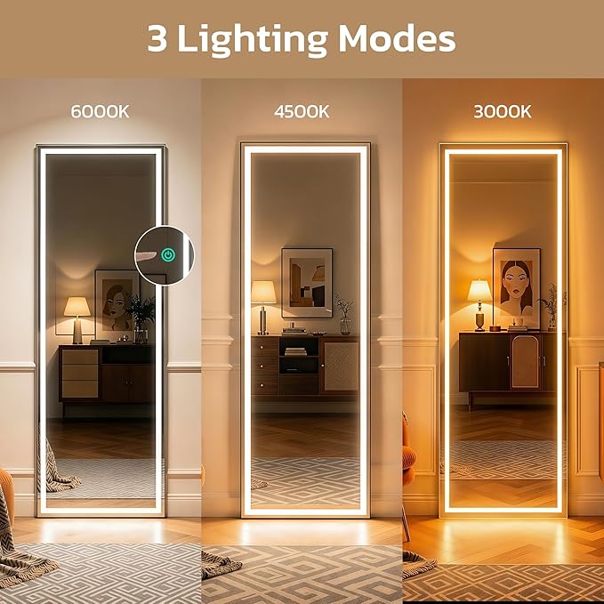 64"x21" Full Length Mirror