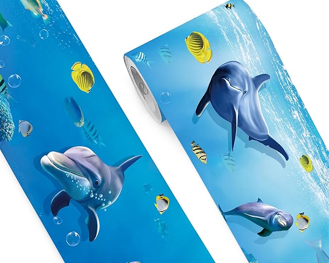 FLFK Peel and Stick Wallpaper Border Wall Decals