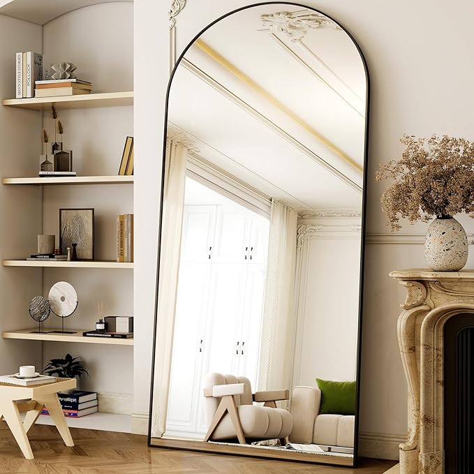 GLSLAND-77 x38 Arched Full Length Mirror