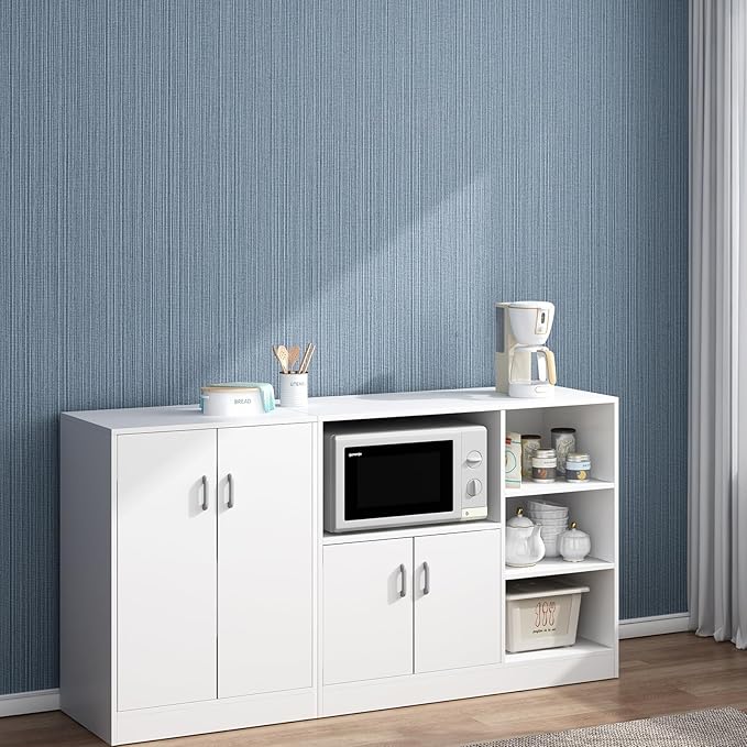 FUKU MON Grasscloth Fabric Wallpaper 24" X 394" Blue Gray Textured Thick Linen