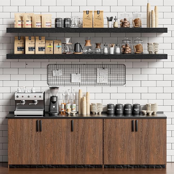Heimlove 55 Inch Long Floating Shelves