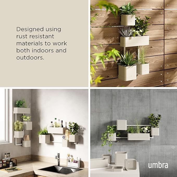 Umbra Cubiko Wall-Mount Planter