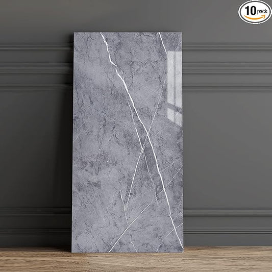 Haimin Wall Panels Peel and Stick 10 Pieces 23.6x11.8in Lightweight Backsplash