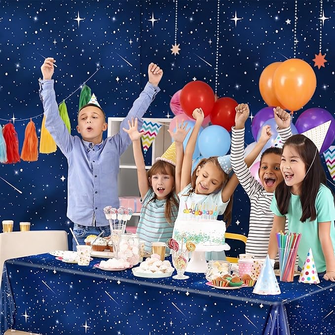 Kochorie 100 Ft X 54 Inch Space Galaxy Tablecloth Roll